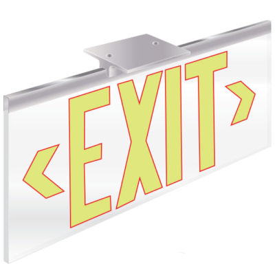 ECO-CLEAR Series 2003 Exit Sign